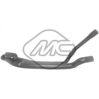 Tuyau, ventilation de carter-moteur Metalcaucho 35005