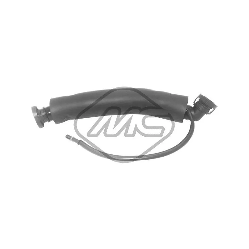 Tuyau, ventilation de carter-moteur Metalcaucho 35011