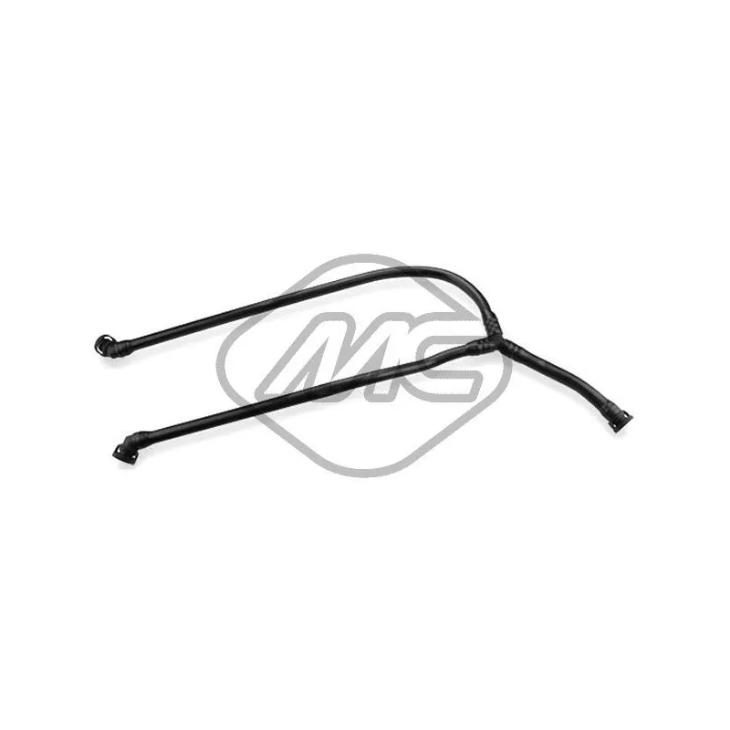 Tuyau, ventilation de carter-moteur Metalcaucho 35041