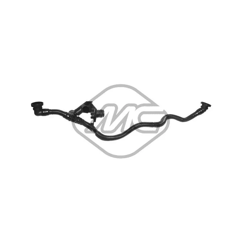Tuyau, ventilation de carter-moteur Metalcaucho 35047