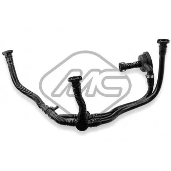 Tuyau, ventilation de carter-moteur Metalcaucho 35054