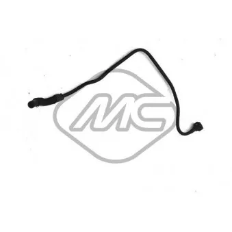 Tuyau, ventilation de carter-moteur Metalcaucho 35822