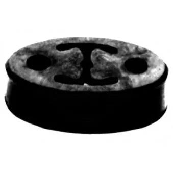 Bandes de caoutchouc, échappement Metalcaucho 41008
