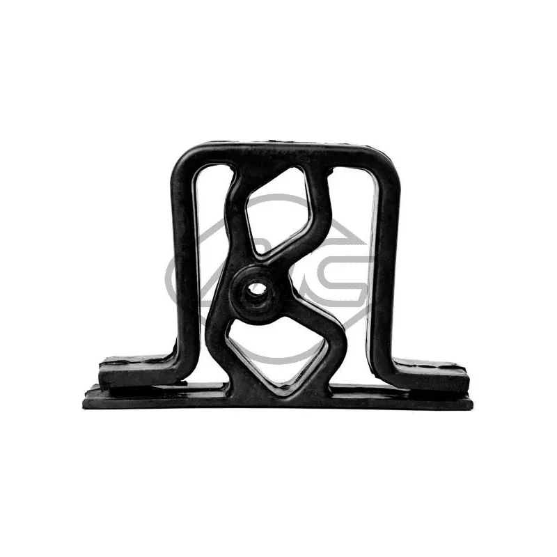 Support, silencieux Metalcaucho 41090