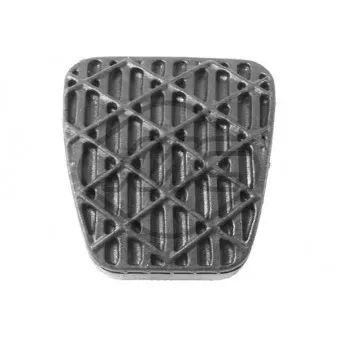 Revêtement de pédale, pédale d'embrayage Metalcaucho