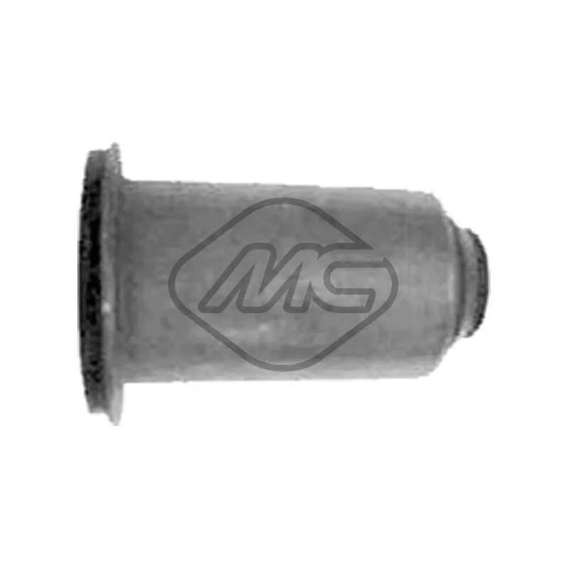 Support, silentbloc du bras transversal Metalcaucho 43510