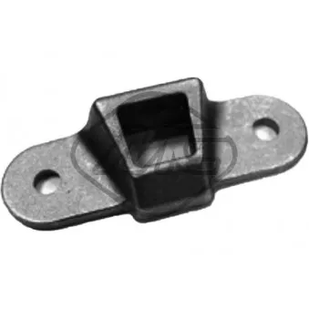 Guidage, bouton de verrouillage Metalcaucho 43536