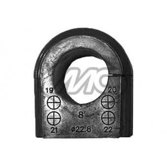 Suspension, stabilisateur Metalcaucho 44125