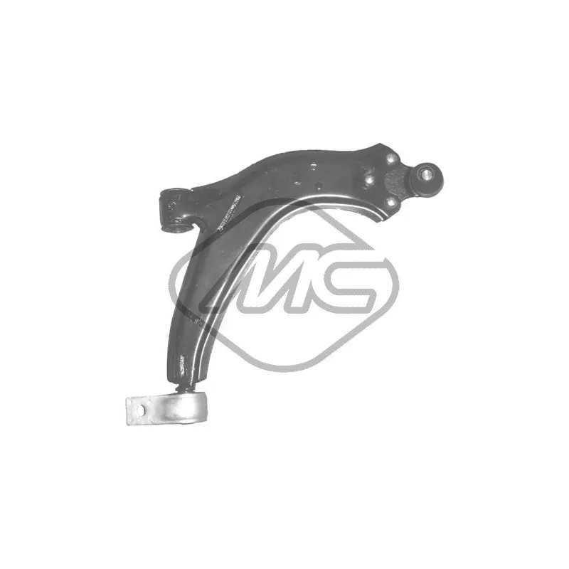 Triangle ou bras de suspension (train avant) Metalcaucho 48871