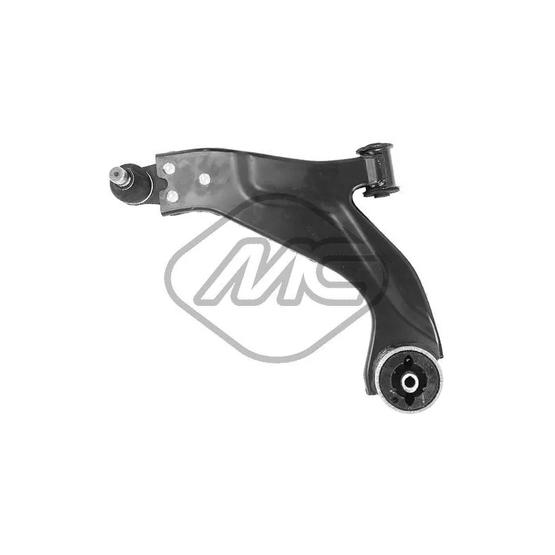 Triangle ou bras de suspension (train avant) Metalcaucho 48878