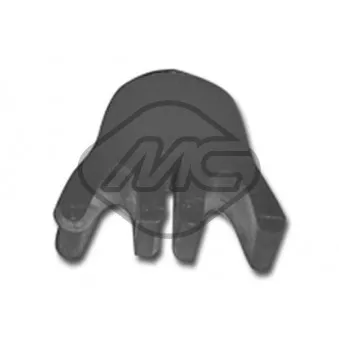 Butée élastique, silencieux Metalcaucho 49021