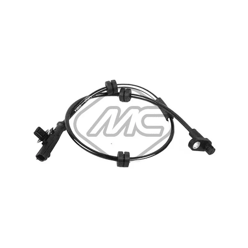 Capteur, vitesse de roue Metalcaucho 50239
