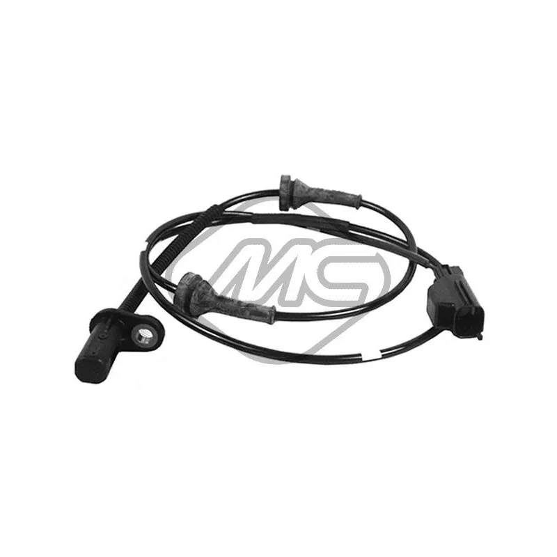 Capteur, vitesse de roue avant droit Metalcaucho 50286