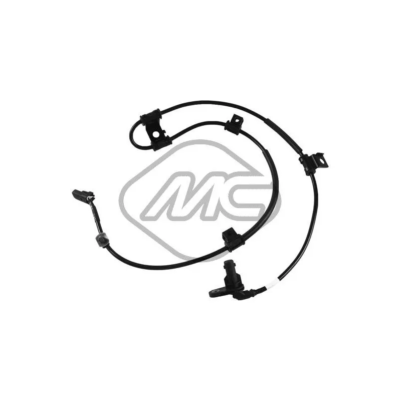 Capteur, vitesse de roue avant droit Metalcaucho 50603