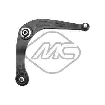 Bras de liaison, suspension de roue avant droit Metalcaucho 52029