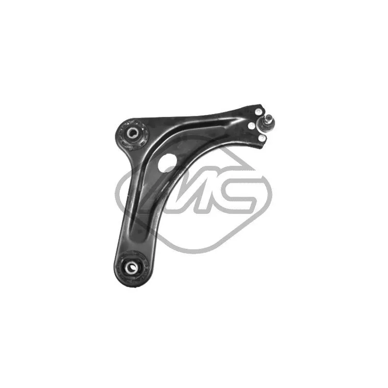 Bras de liaison, suspension de roue avant droit Metalcaucho 52063