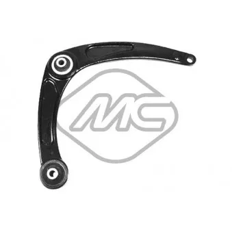 Bras de liaison, suspension de roue avant droit Metalcaucho 52069