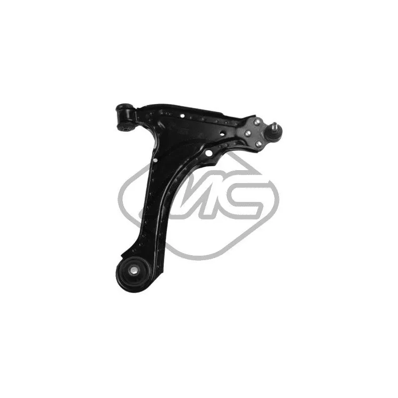 Bras de liaison, suspension de roue avant droit Metalcaucho 52097