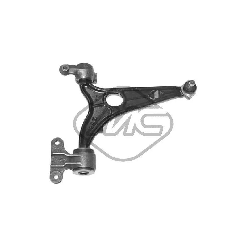 Bras de liaison, suspension de roue avant droit Metalcaucho 52104