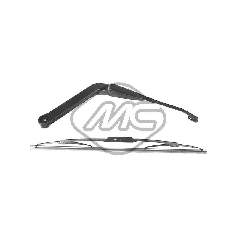Bras avec balai d'essuie-glace Metalcaucho 68372