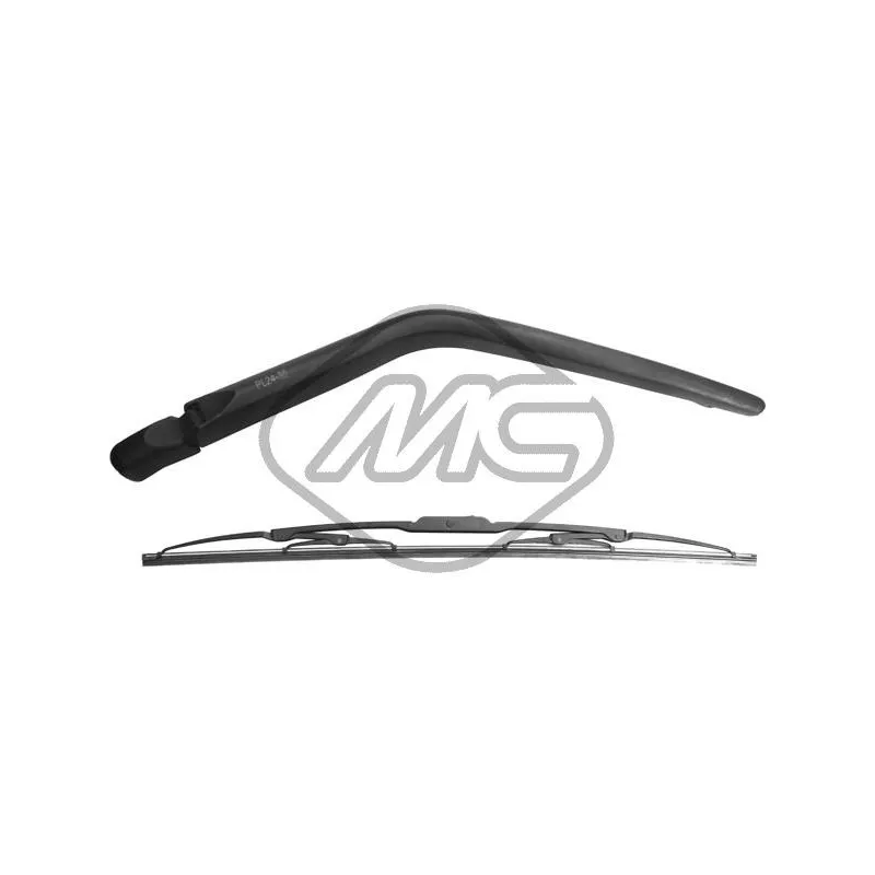 Bras avec balai d'essuie-glace Metalcaucho 68404