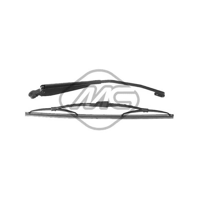 Bras avec balai d'essuie-glace Metalcaucho 68413