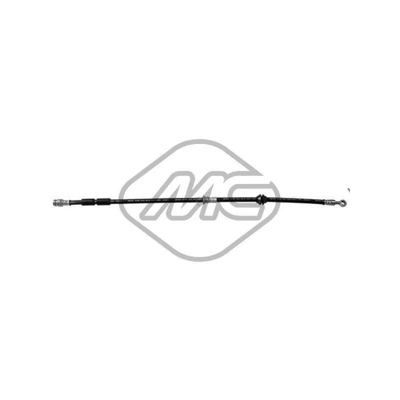 Flexible de frein avant droit Metalcaucho 74243
