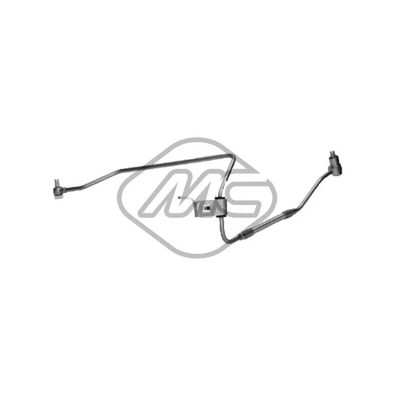 Conduite d'huile, compresseur Metalcaucho 77848
