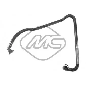 Tuyau, ventilation de carter-moteur Metalcaucho 77917
