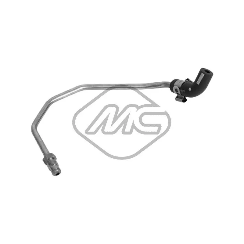 Durite capteur, pression des gaz échappement Metalcaucho 78313