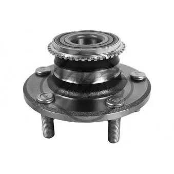 Moyeu de roue arrière Metalcaucho 90258