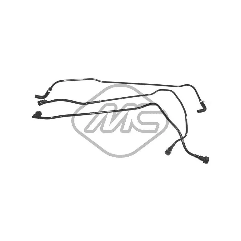 Tuyauterie de carburant Metalcaucho 92074