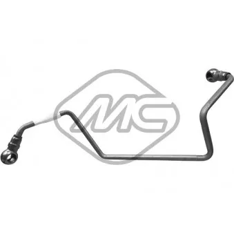 Conduite d'huile, compresseur Metalcaucho 92151