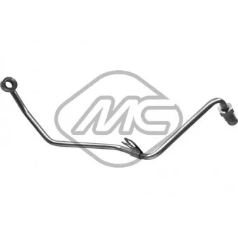 Conduite d'huile, compresseur Metalcaucho 92163