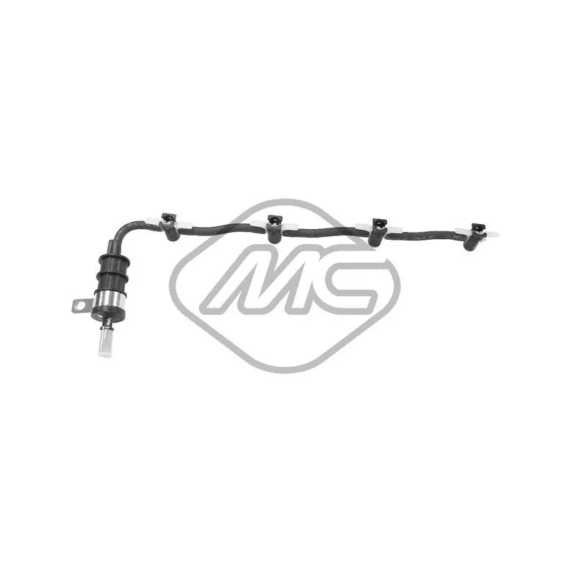 Tuyau, carburant de fuite Metalcaucho 92184