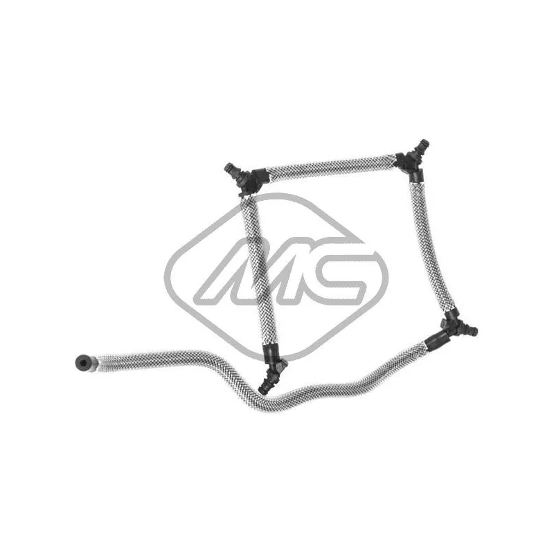 Tuyau, carburant de fuite Metalcaucho 92221