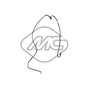 Tuyauterie de carburant Metalcaucho 92458