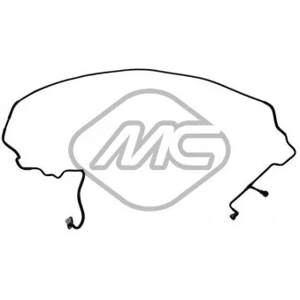 Tuyauterie de carburant Metalcaucho 92487