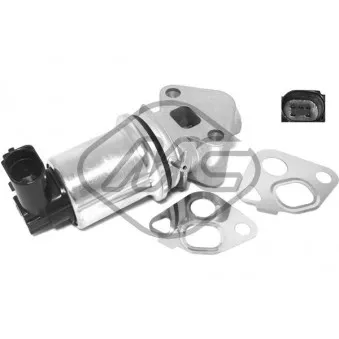 Soupape, réaspiration/controle des gaz d'échappement Metalcaucho 93026