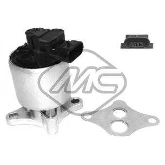 Soupape, réaspiration/controle des gaz d'échappement Metalcaucho 93032