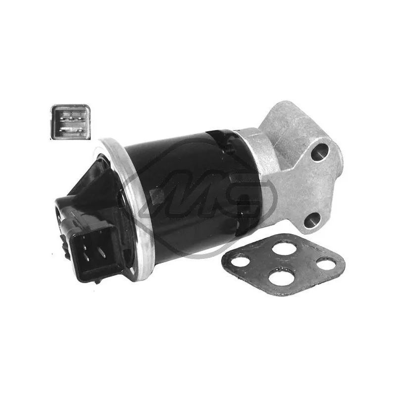 Soupape, réaspiration/controle des gaz d'échappement Metalcaucho 93055