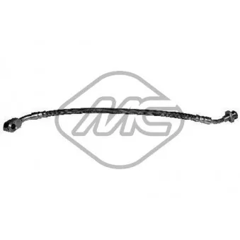 Flexible de frein avant gauche Metalcaucho 96129