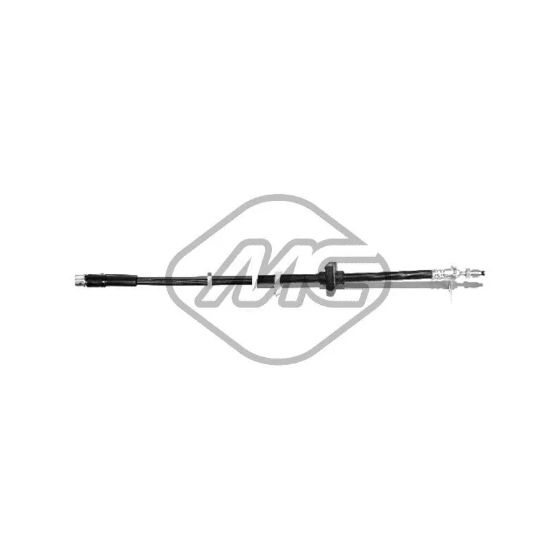 Flexible de frein avant droit Metalcaucho 96190