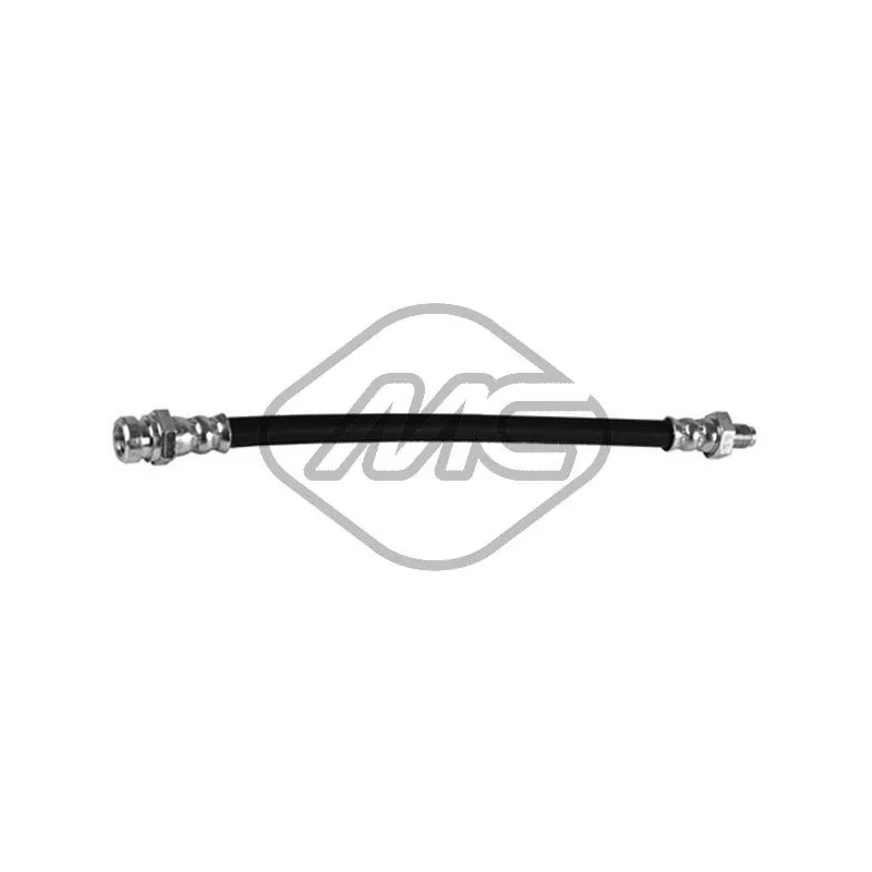 Flexible de frein arrière gauche Metalcaucho 96475