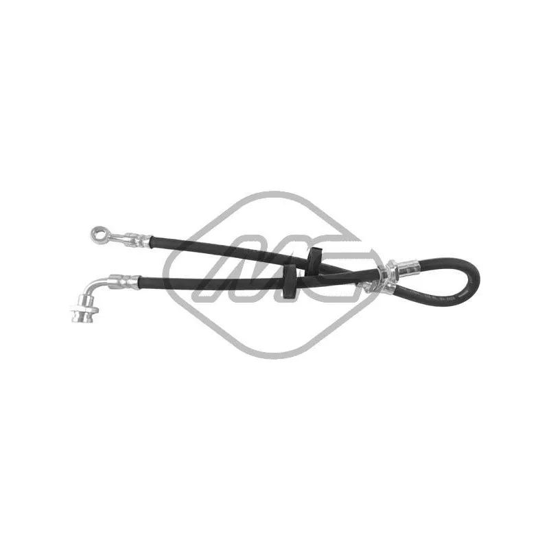 Flexible de frein avant gauche Metalcaucho 96730