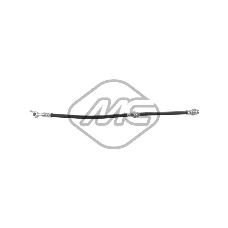 Flexible de frein arrière gauche Metalcaucho 96734