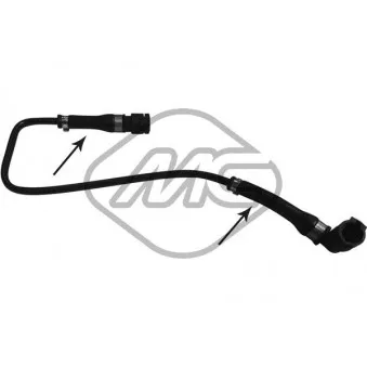 Durite de radiateur Metalcaucho 97831