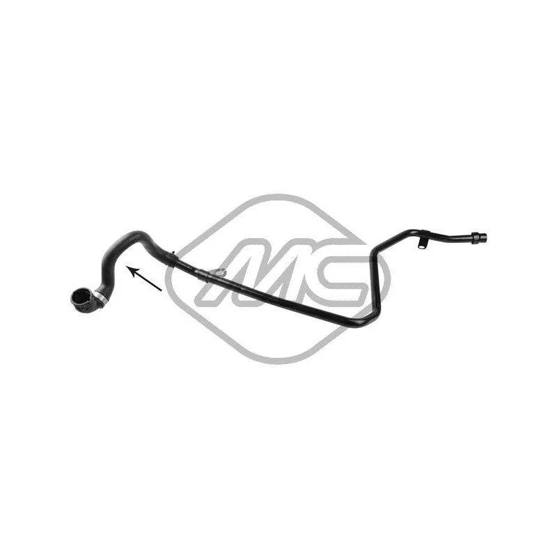 Durite de radiateur Metalcaucho 97862