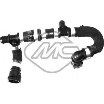 Durite de radiateur Metalcaucho 99434
