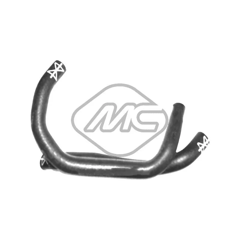 Durite de radiateur Metalcaucho 99468